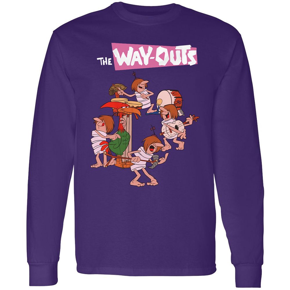 Long Sleeve T-Shirt - FYT7HF7J - Purple - 13