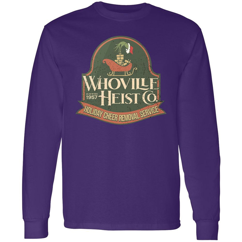 Long Sleeve T-Shirt - NZP6NQCL - Purple - 13