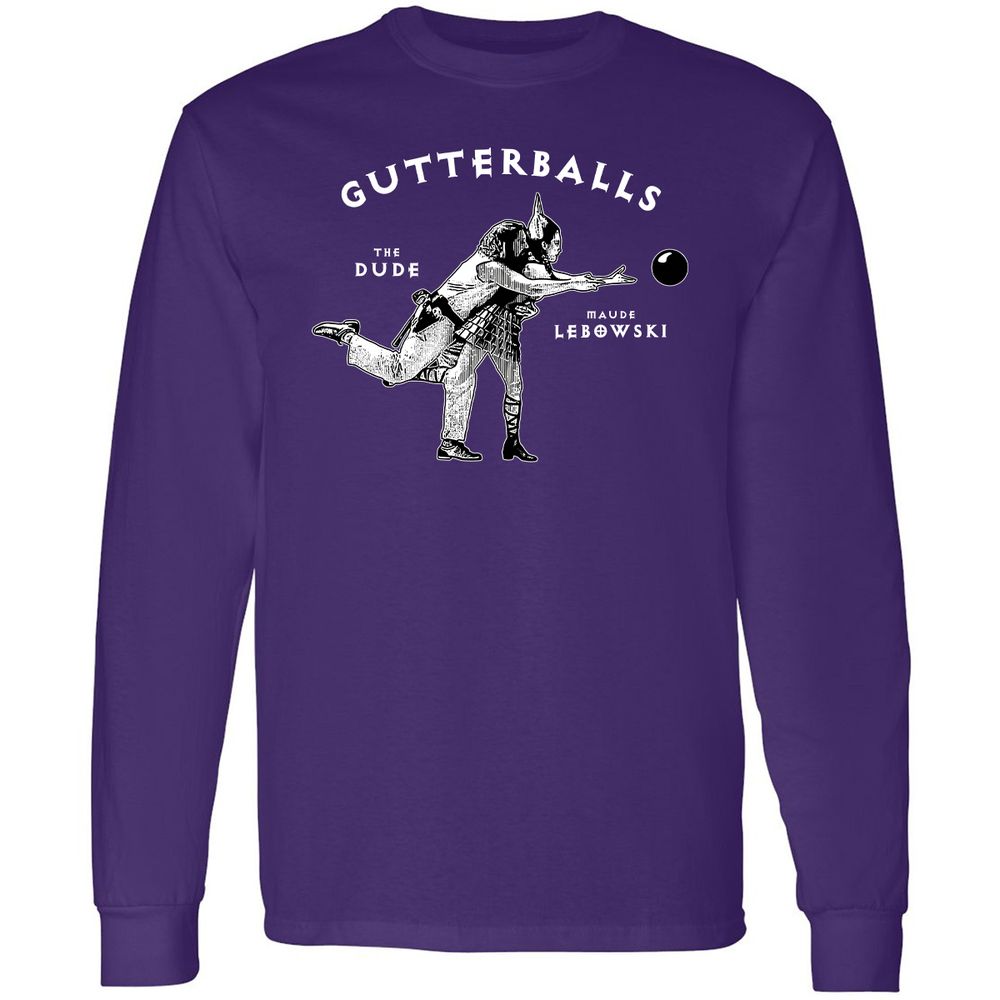 Long Sleeve T-Shirt - T4C3GNWN - Purple - 13