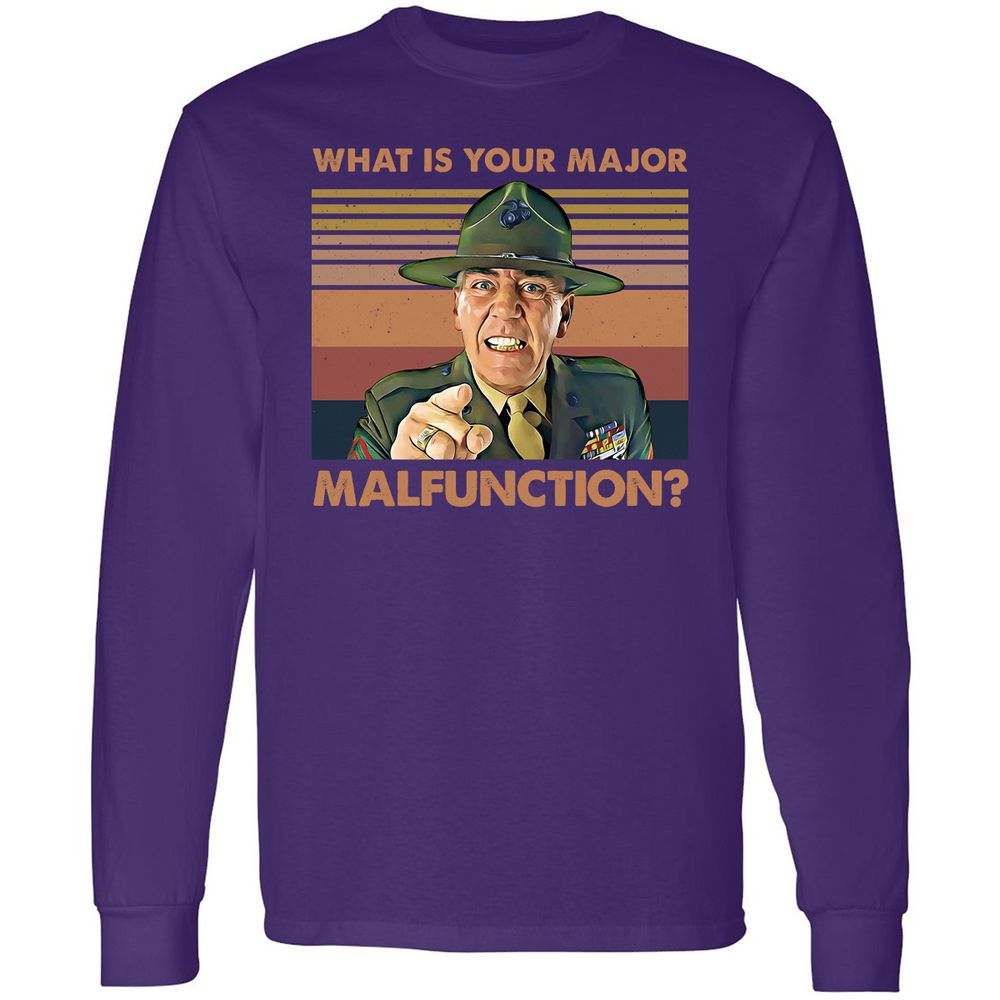 Long Sleeve T-Shirt - XVY23QBU - Purple - 13