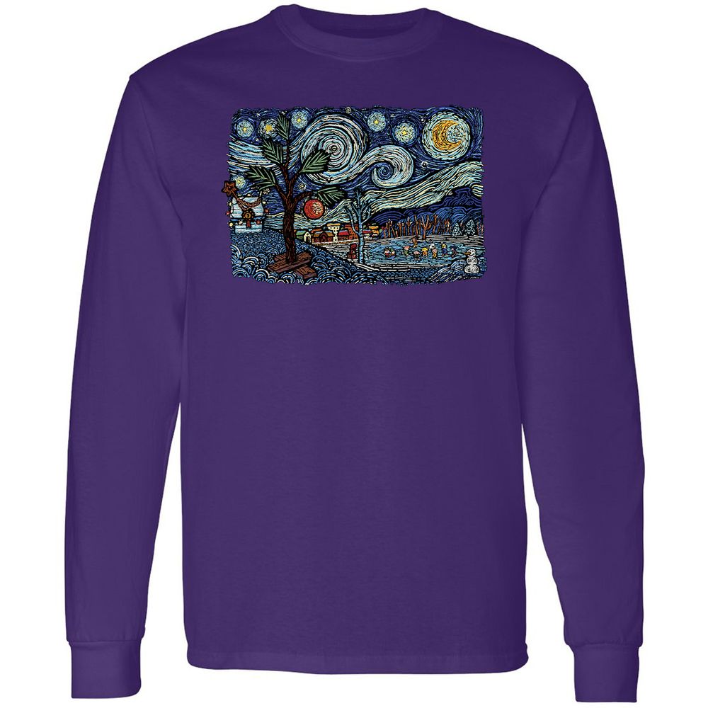 Long Sleeve T-Shirt - 17R6V3TJ - Purple - 13
