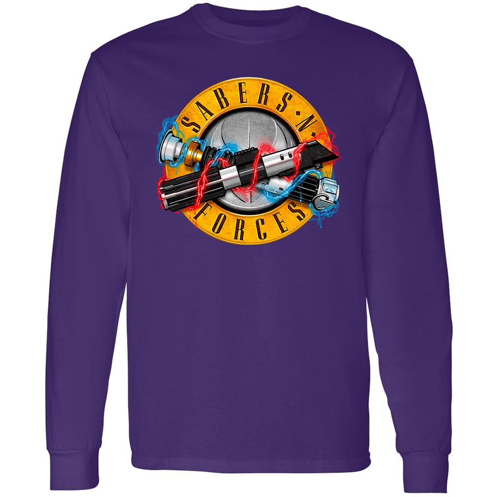 Long Sleeve T-Shirt - KDARRJ77 - Purple - 13