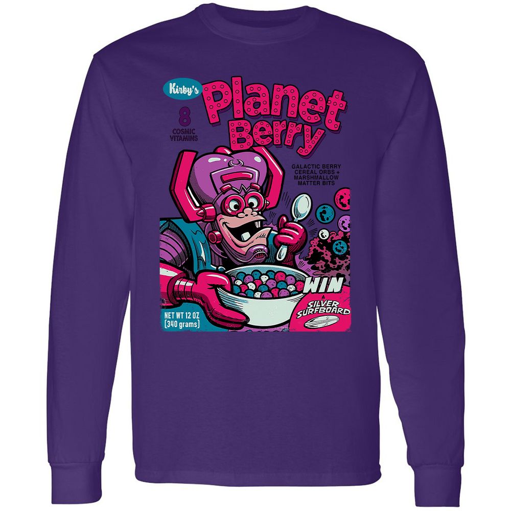 Long Sleeve T-Shirt - VHXQBANS - Purple - 13