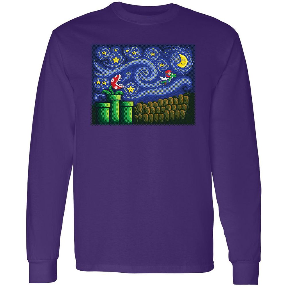 Long Sleeve T-Shirt - CJM4545P - Purple - 13