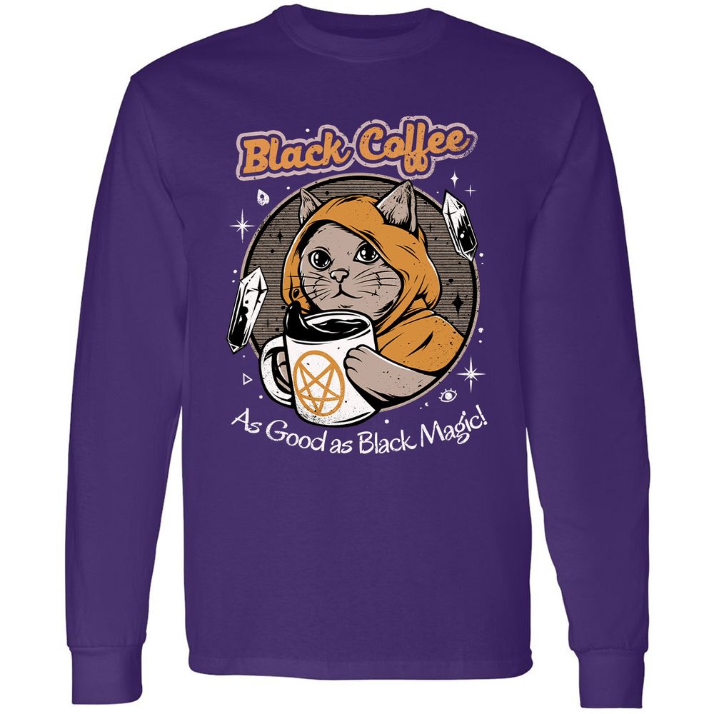 Long Sleeve T-Shirt - FHDZHPJF - Purple - 13