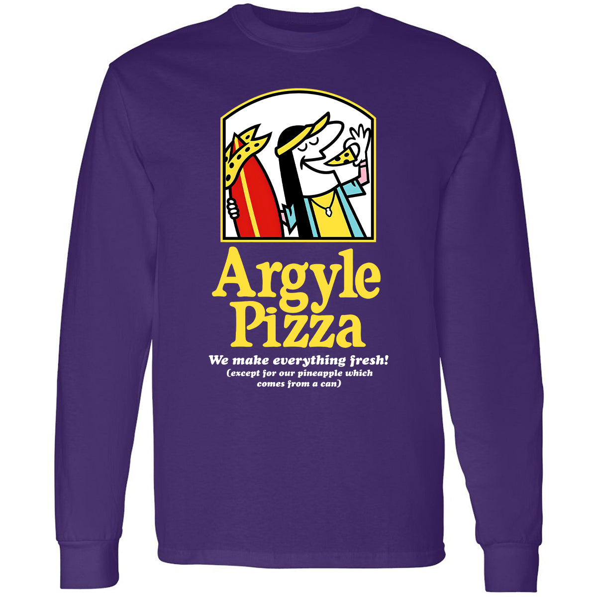 Long Sleeve T-Shirt - FEWWWZ4Z - Purple - 13