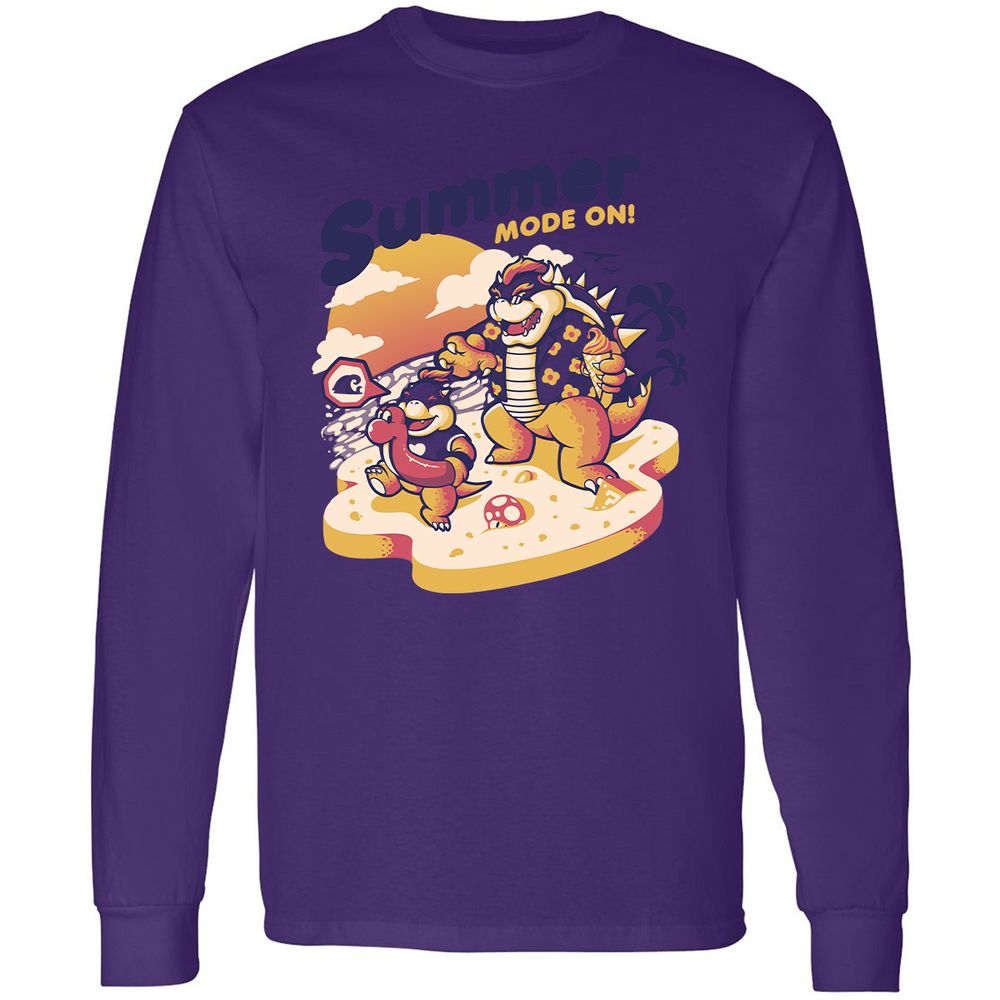 Long Sleeve T-Shirt - 9S1F77SF - Purple - 13
