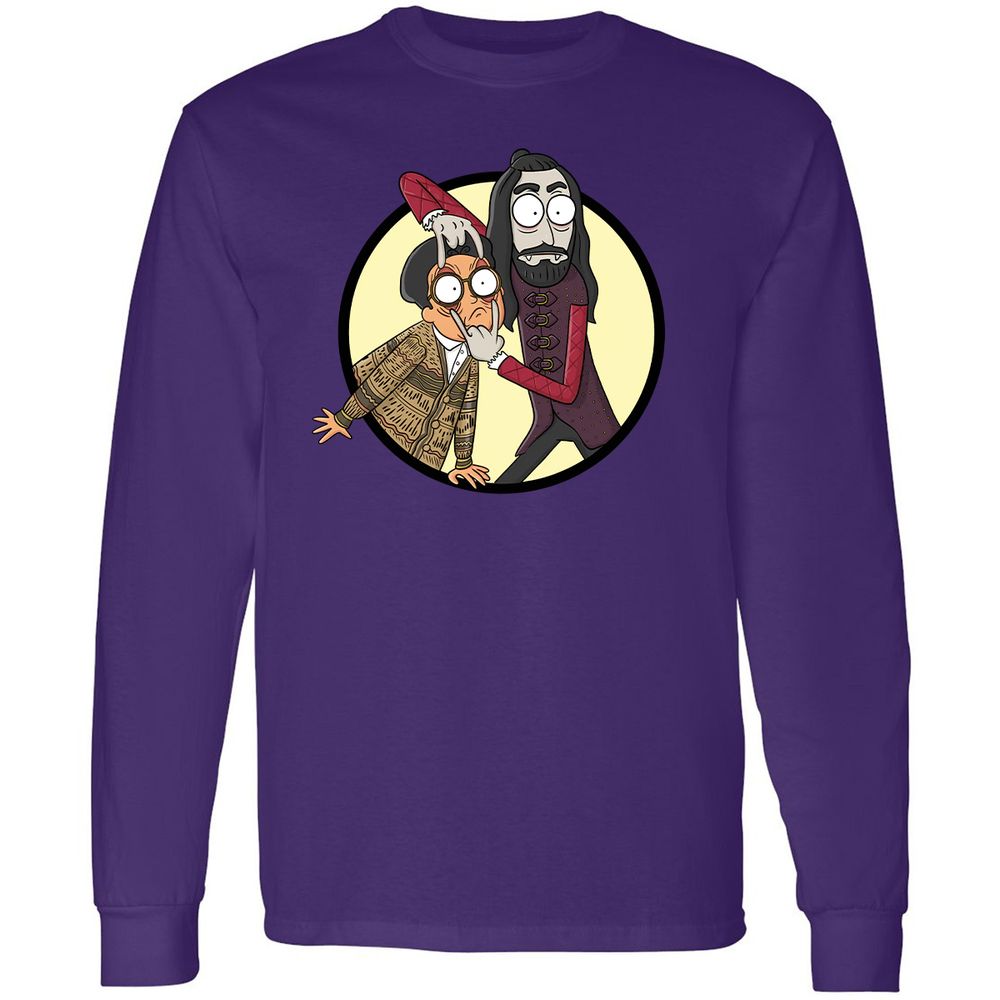 Long Sleeve T-Shirt - W6FMW62C - Purple - 13