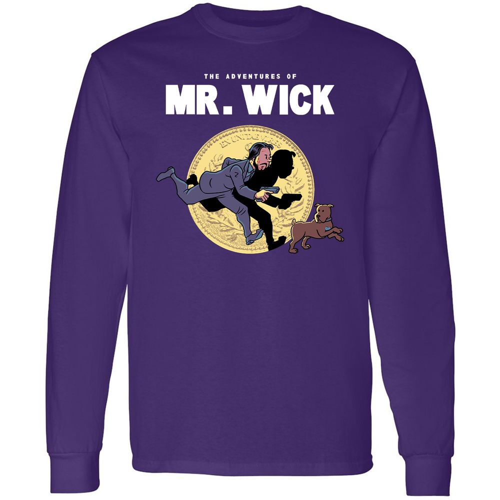 Long Sleeve T-Shirt - MJ137SXU - Purple - 13