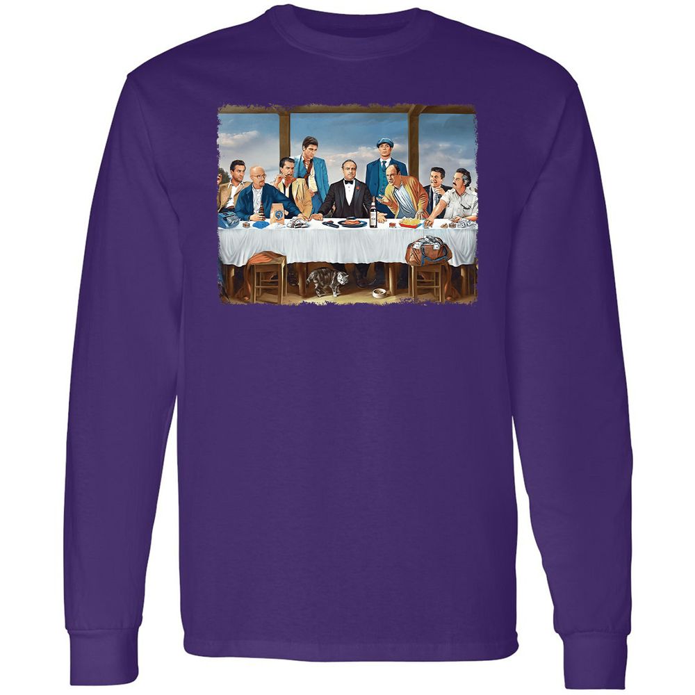 Long Sleeve T-Shirt - KWZPUGNG - Purple - 13