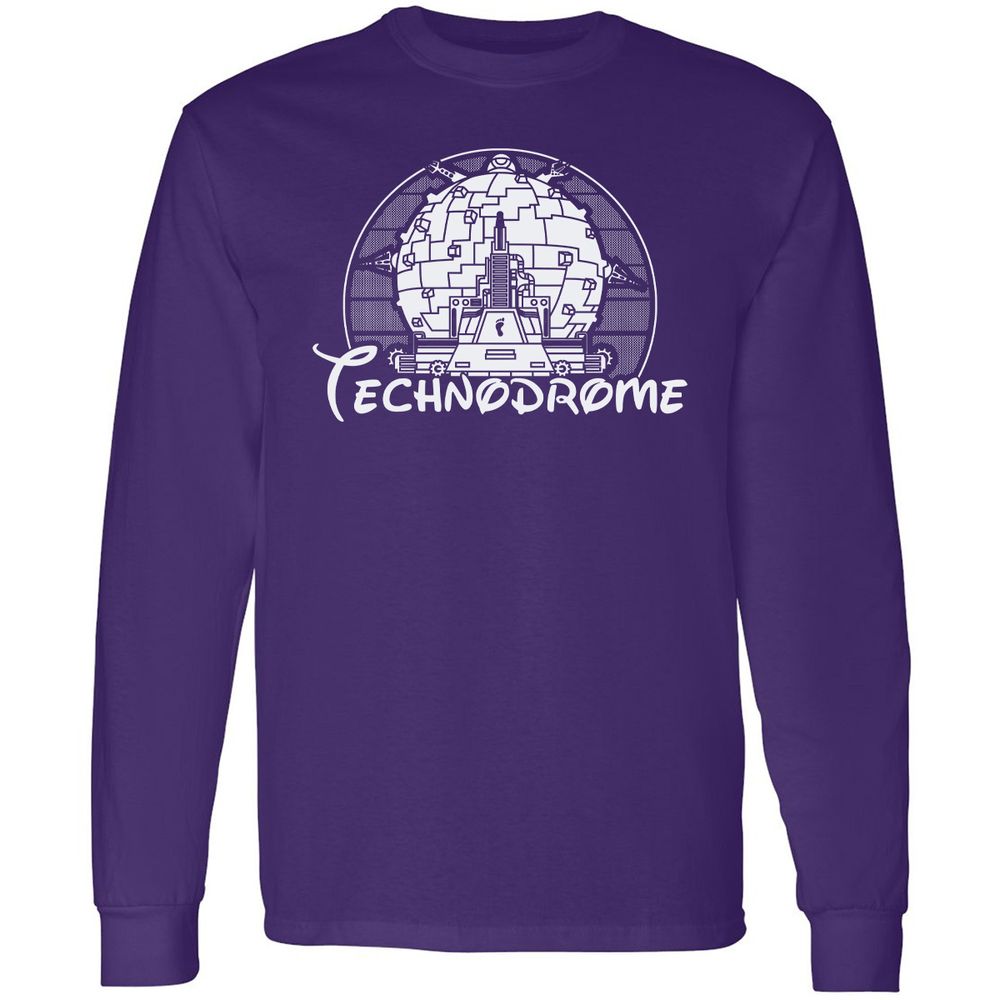 Long Sleeve T-Shirt - PK3U6XKJ - Purple - 13