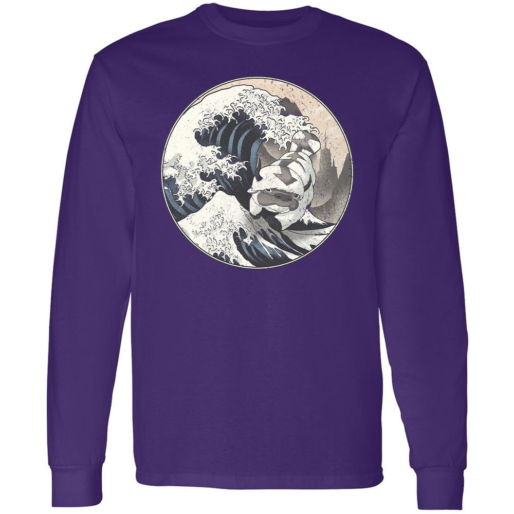 Long Sleeve T-Shirt - BHDXJBC8 - Purple - 13