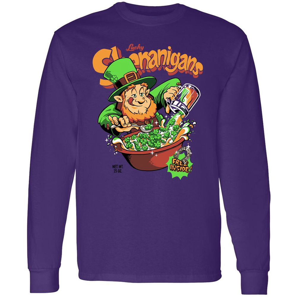 Long Sleeve T-Shirt - ZLD1NHZL - Purple - 13