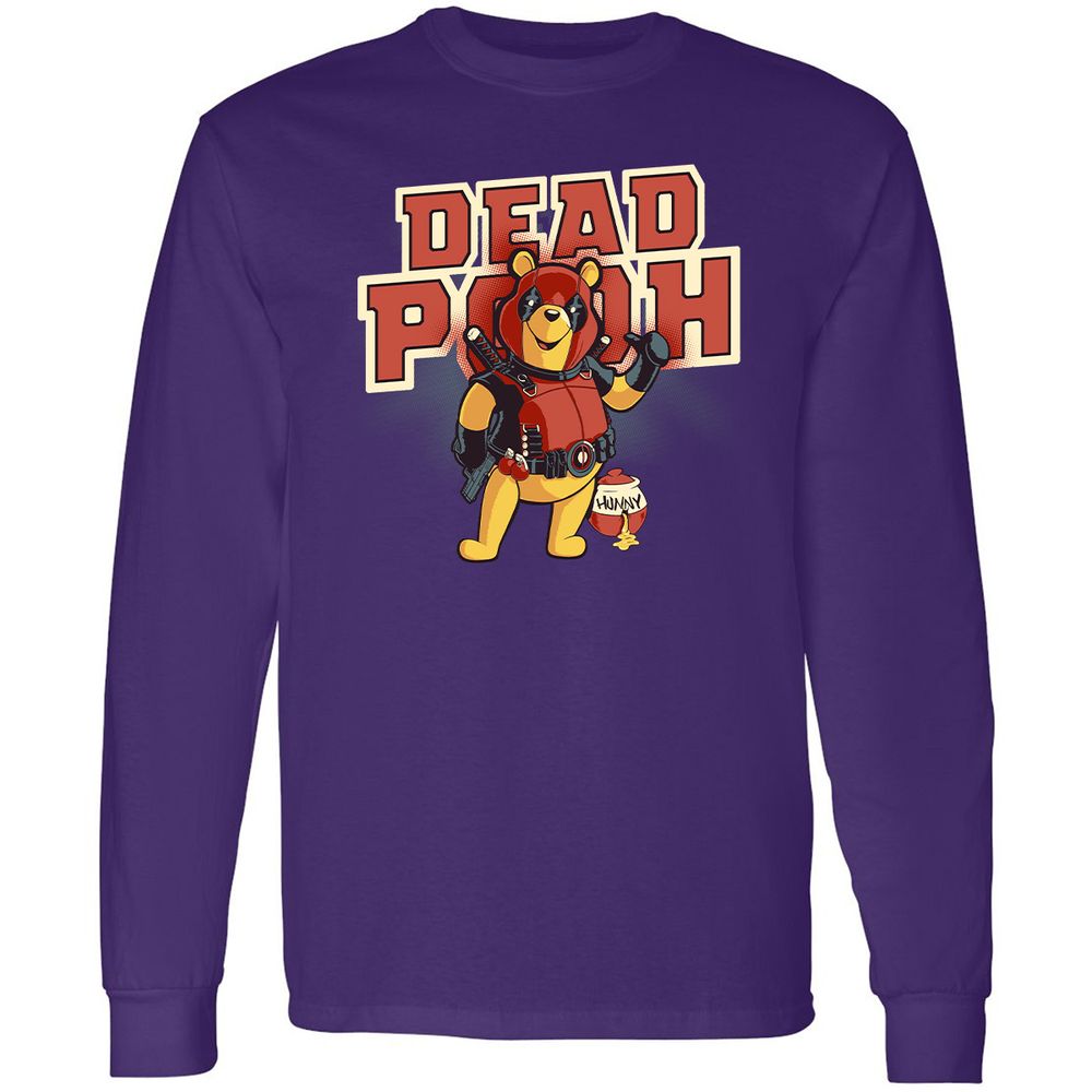 Long Sleeve T-Shirt - 6F1MWZP7 - Purple - 13