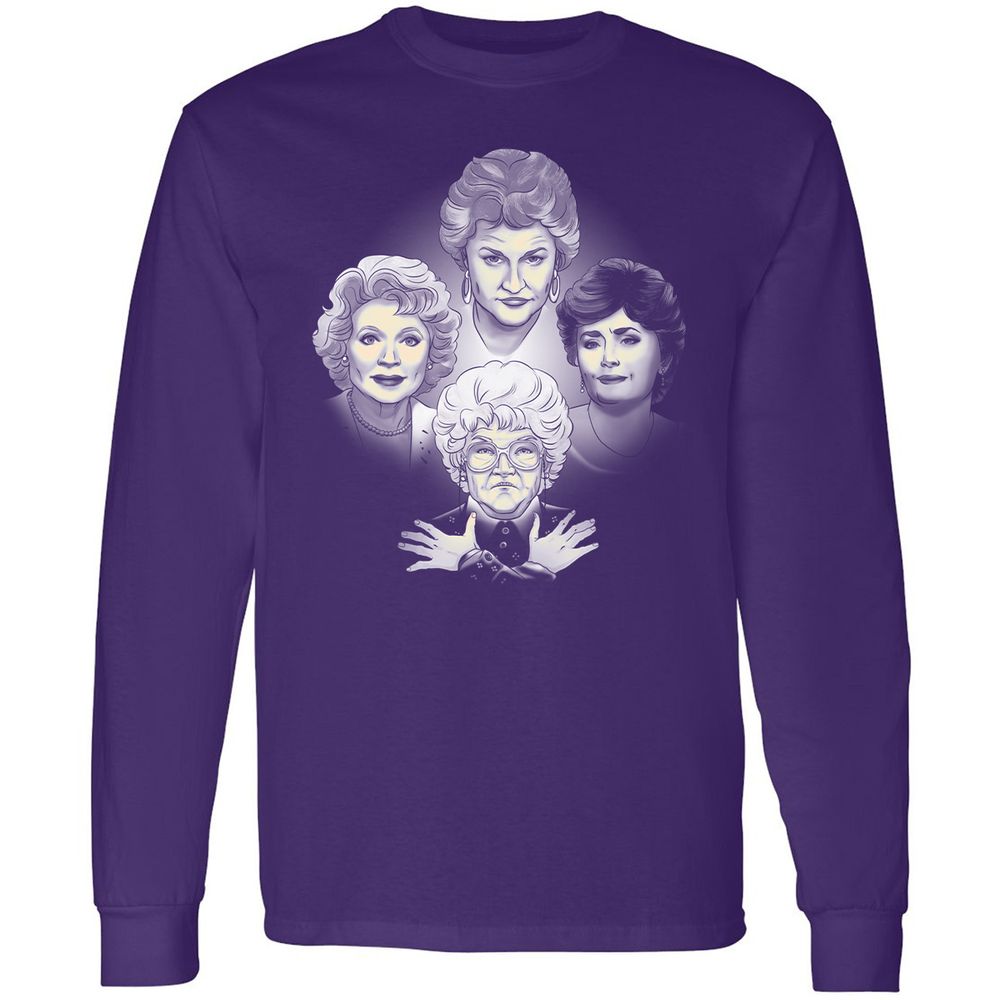 Long Sleeve T-Shirt - M5U3XQTB - Purple - 13