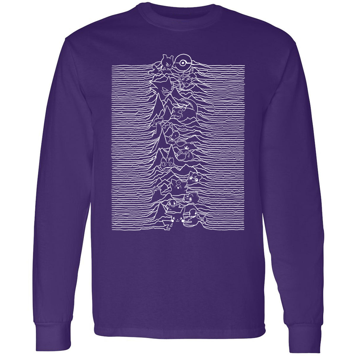 Long Sleeve T-Shirt - YN9ZQEBB - Purple - 13