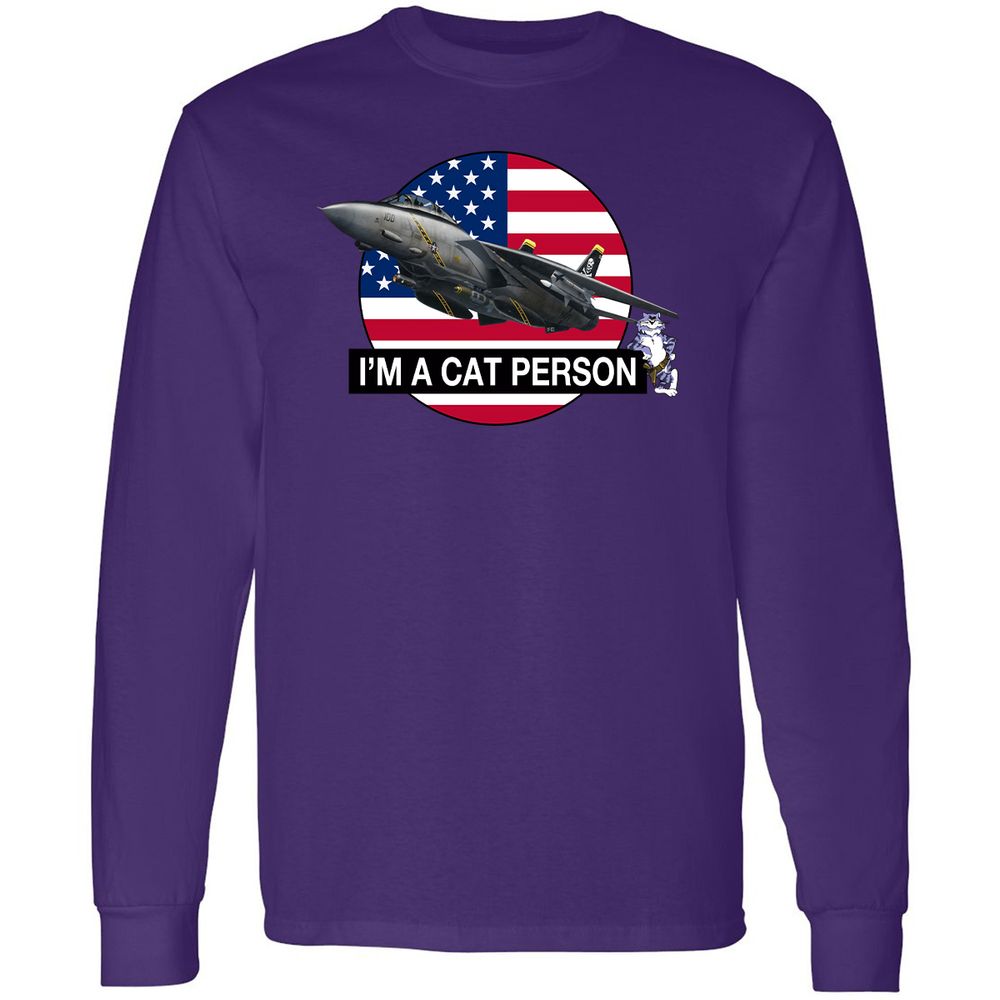Long Sleeve T-Shirt - 7Z5UKYF5 - Purple - 13
