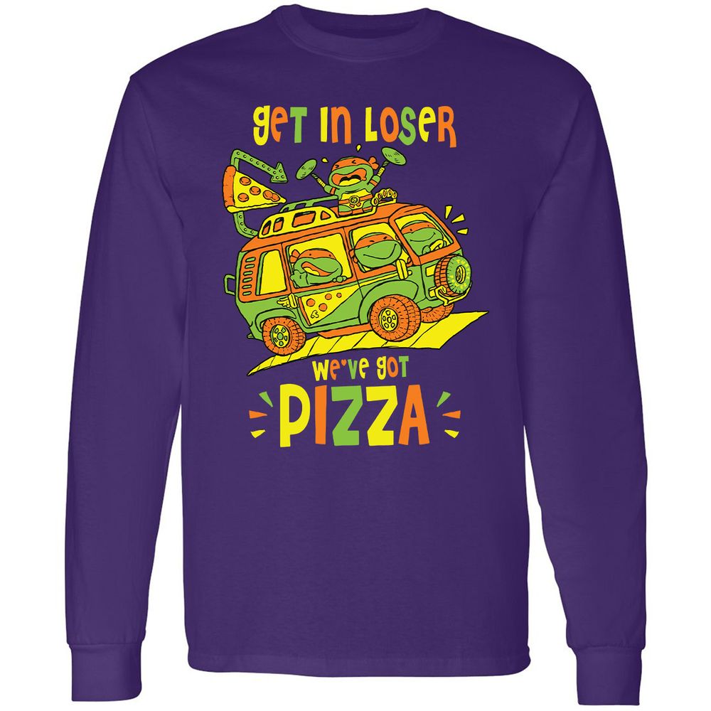 Long Sleeve T-Shirt - LKNCXFZQ - Purple - 13