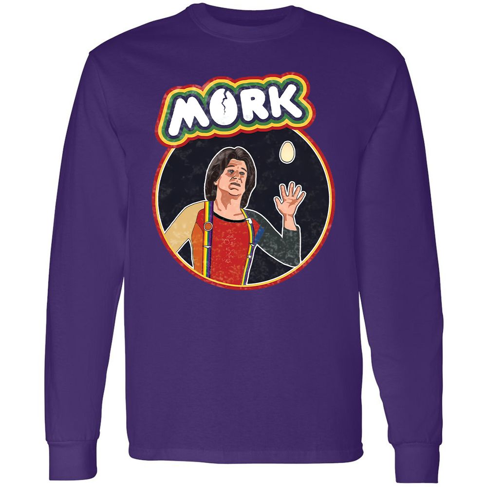 Long Sleeve T-Shirt - 7VWLLKFY - Purple - 13