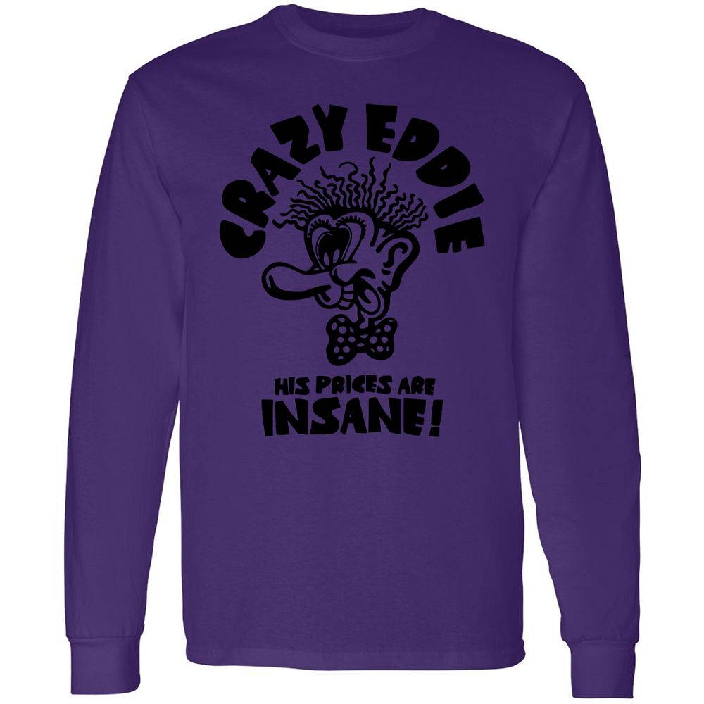Long Sleeve T-Shirt - U8BYAMH5 - Purple - 13