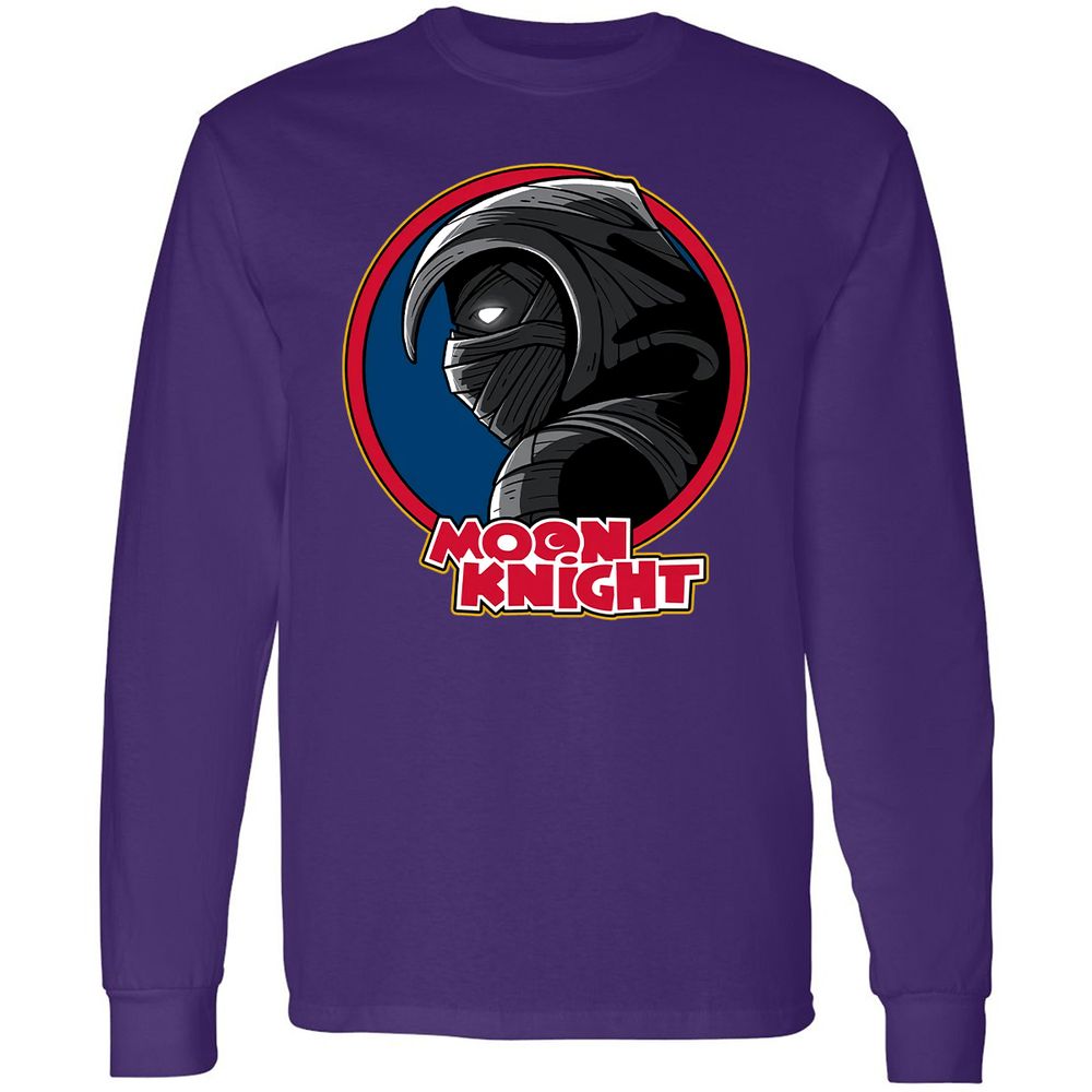Long Sleeve T-Shirt - M8WWLNX1 - Purple - 13