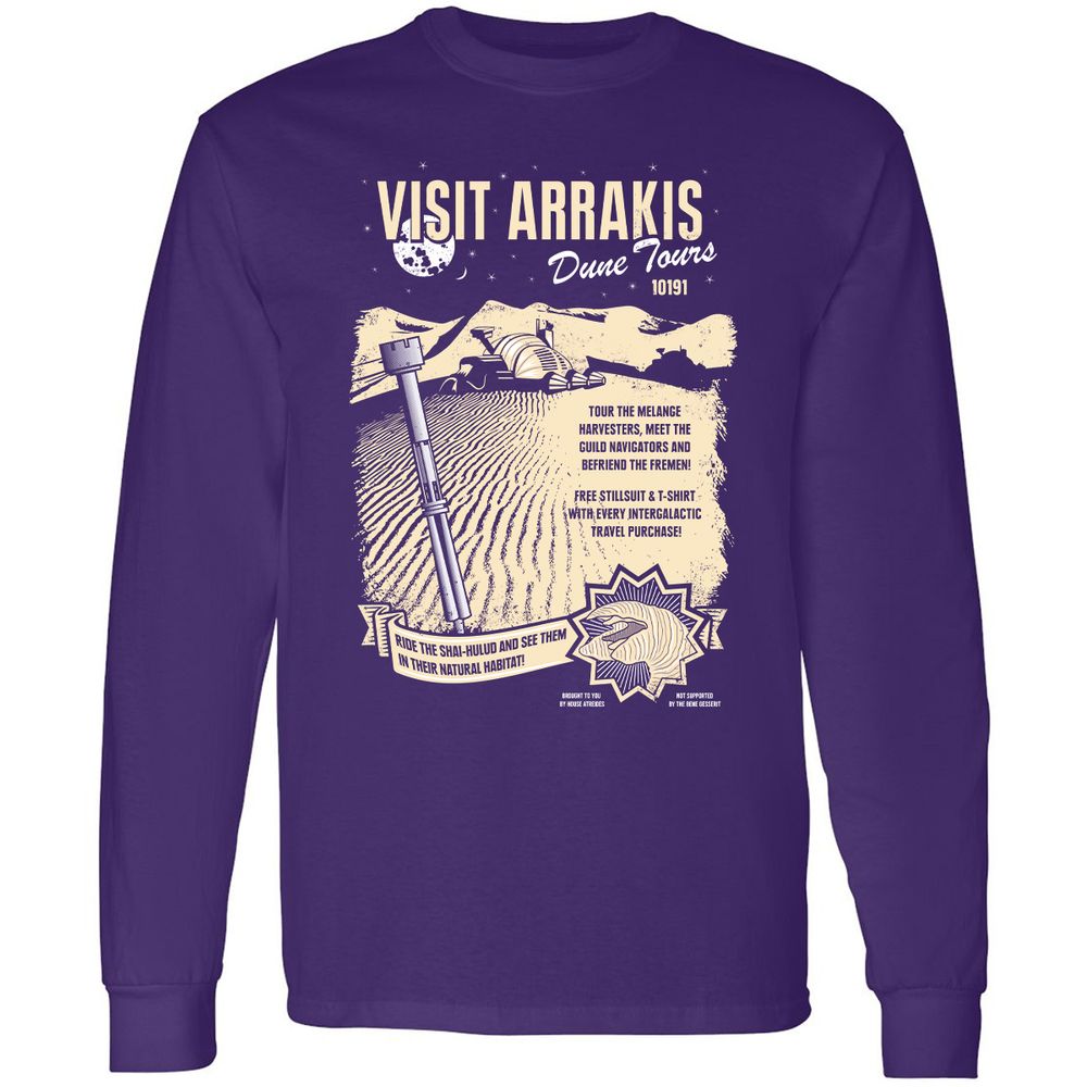 Long Sleeve T-Shirt - ESCYKVB7 - Purple - 13