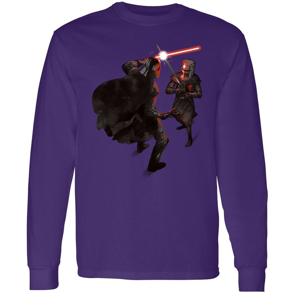 Long Sleeve T-Shirt - UWB7ENTR - Purple - 13