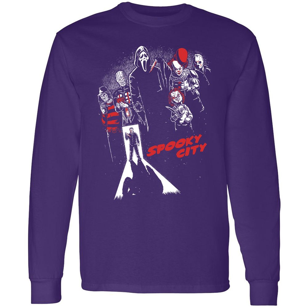 Long Sleeve T-Shirt - PBSVUP7C - Purple - 13