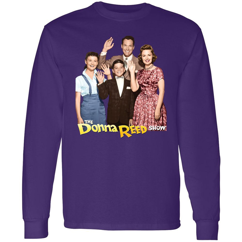 Long Sleeve T-Shirt - T7VV9JJV - Purple - 13