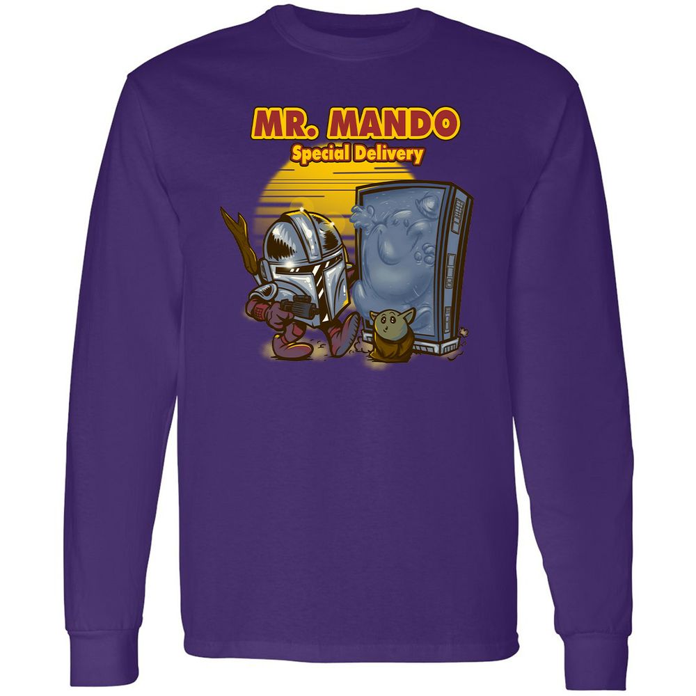 Long Sleeve T-Shirt - ZZYXTF61 - Purple - 13