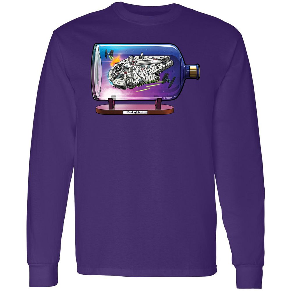 Long Sleeve T-Shirt - 9P6WWKBV - Purple - 13