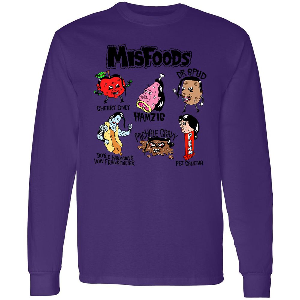 Long Sleeve T-Shirt - 74FYN1S8 - Purple - 13