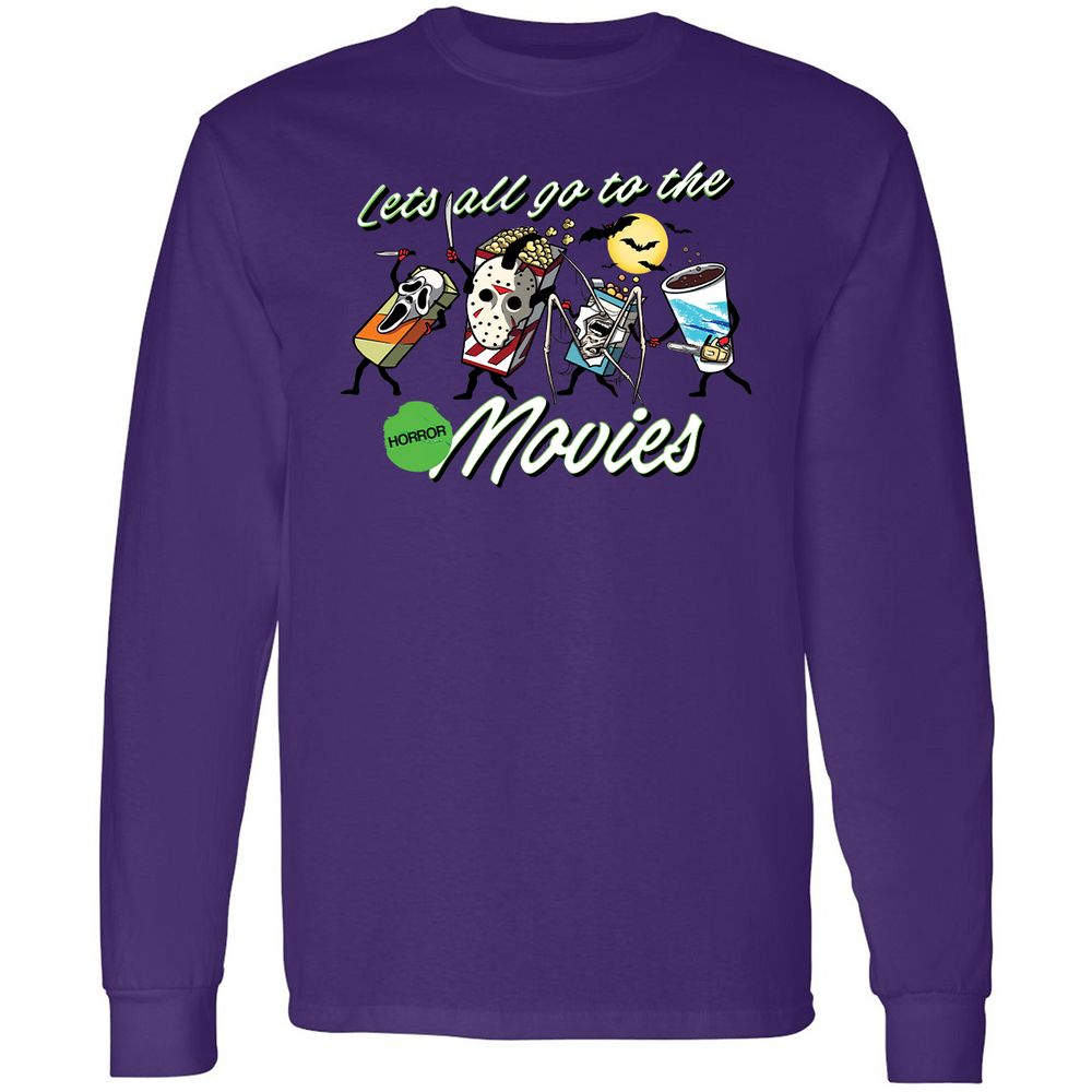 Long Sleeve T-Shirt - EXDJDG6X - Purple - 13