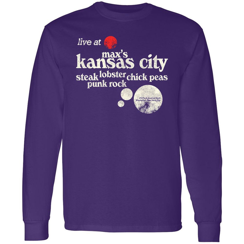 Long Sleeve T-Shirt - CQHPXRHG - Purple - 13