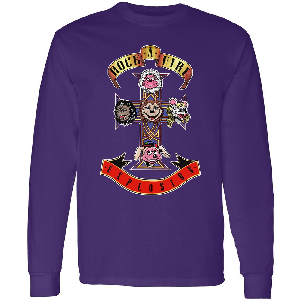 Long Sleeve T-Shirt - 1EKAPUXP - Purple - 13