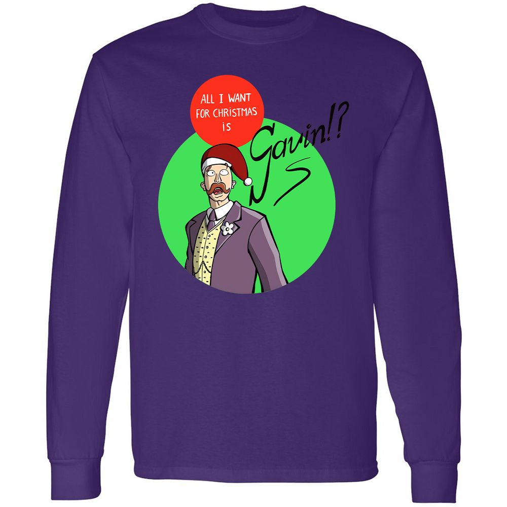 Long Sleeve T-Shirt - 2WZMXFVF - Purple - 13