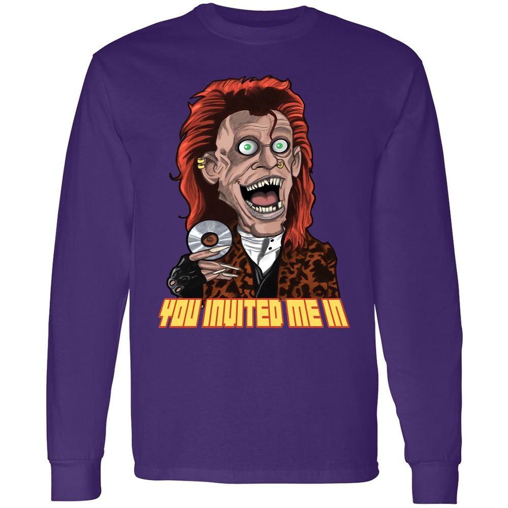 Long Sleeve T-Shirt - X9B12Q48 - Purple - 13