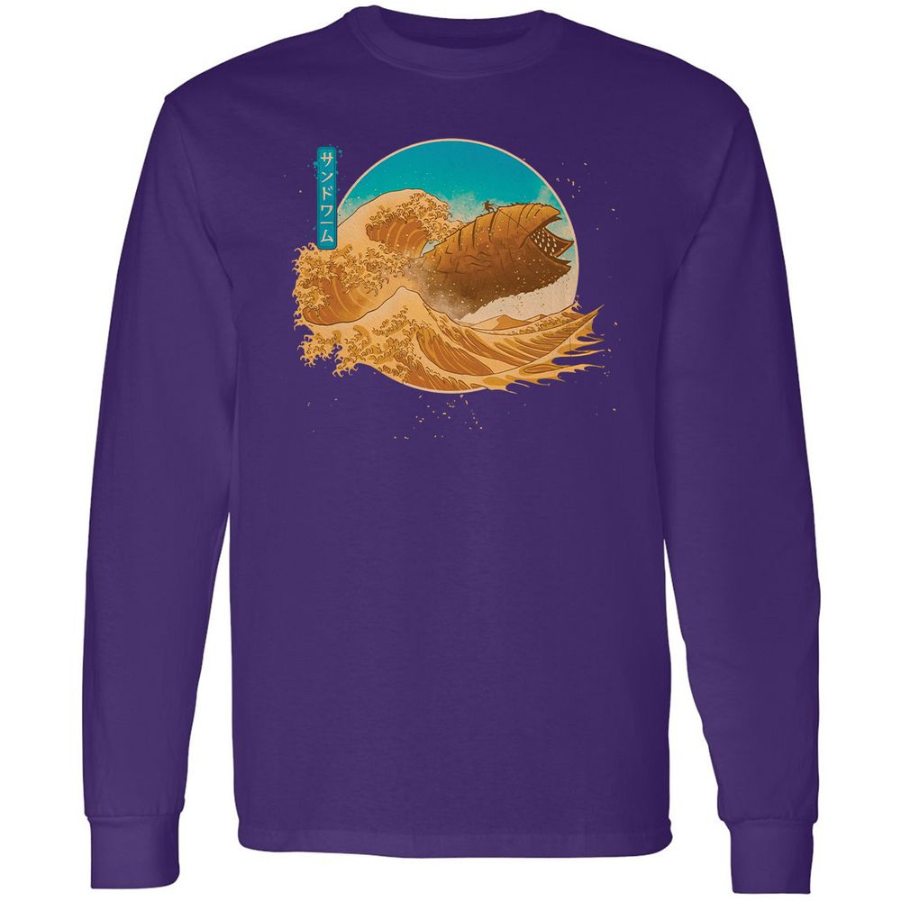Long Sleeve T-Shirt - DKTZJ8QN - Purple - 13