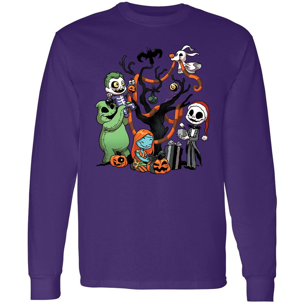 Long Sleeve T-Shirt - UYBMAYVA - Purple - 13