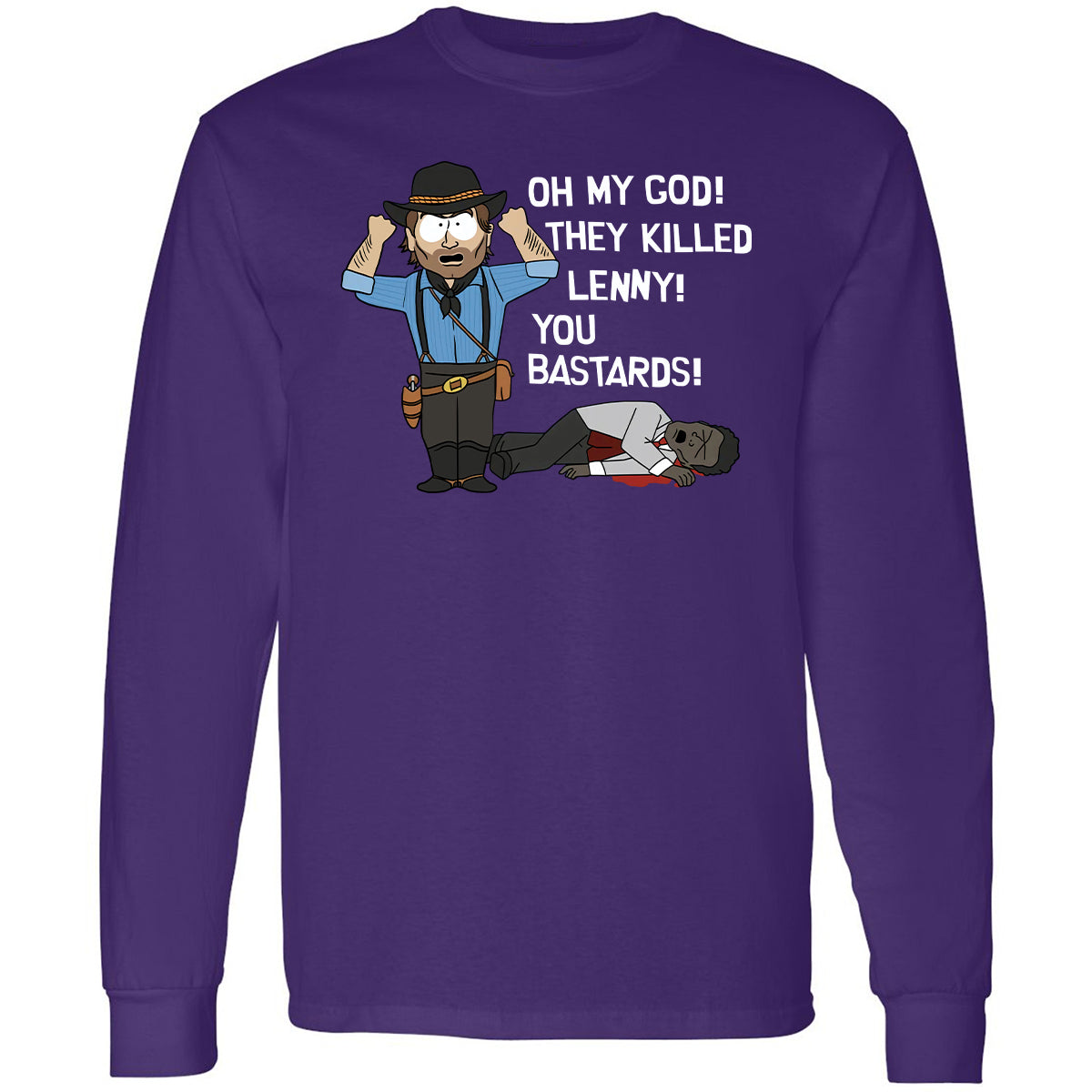 Long Sleeve T-Shirt - JJHRPBCZ - Purple - 13