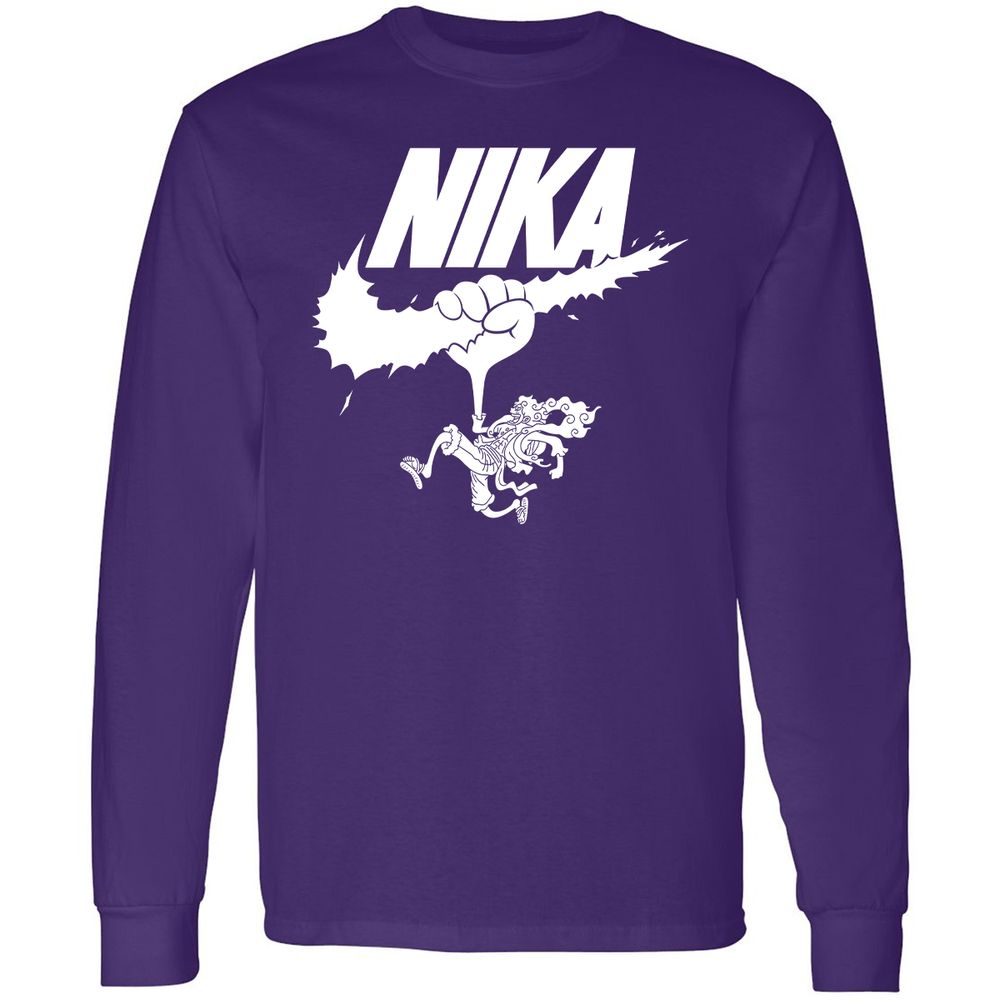 Long Sleeve T-Shirt - TC1J89R1 - Purple - 13