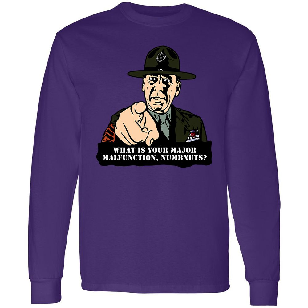 Long Sleeve T-Shirt - M9915R46 - Purple - 13