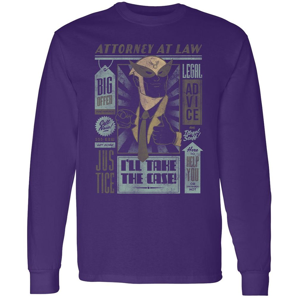 Long Sleeve T-Shirt - LE5XP2Y1 - Purple - 13