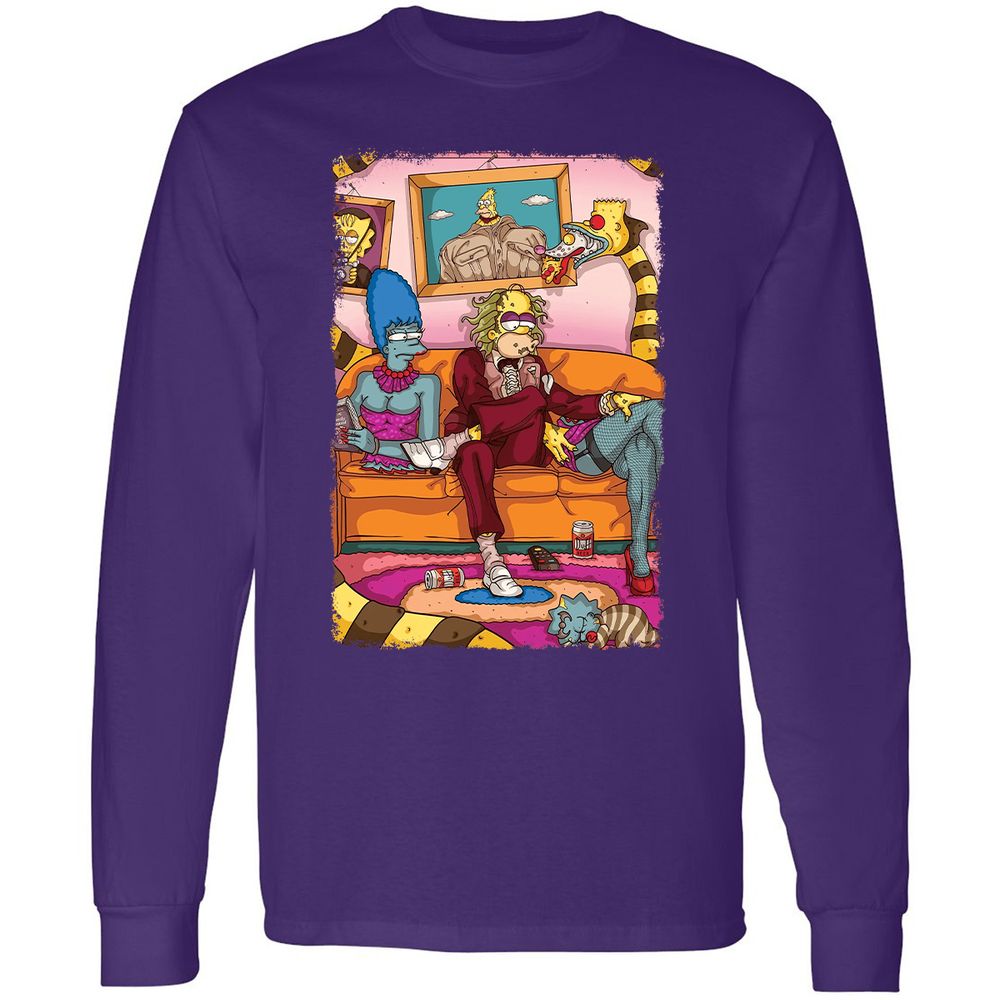Long Sleeve T-Shirt - 21TJ8W3V - Purple - 13