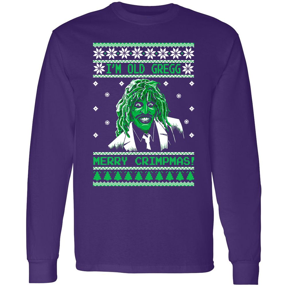 Long Sleeve T-Shirt - Y6DC5ZPH - Purple - 13