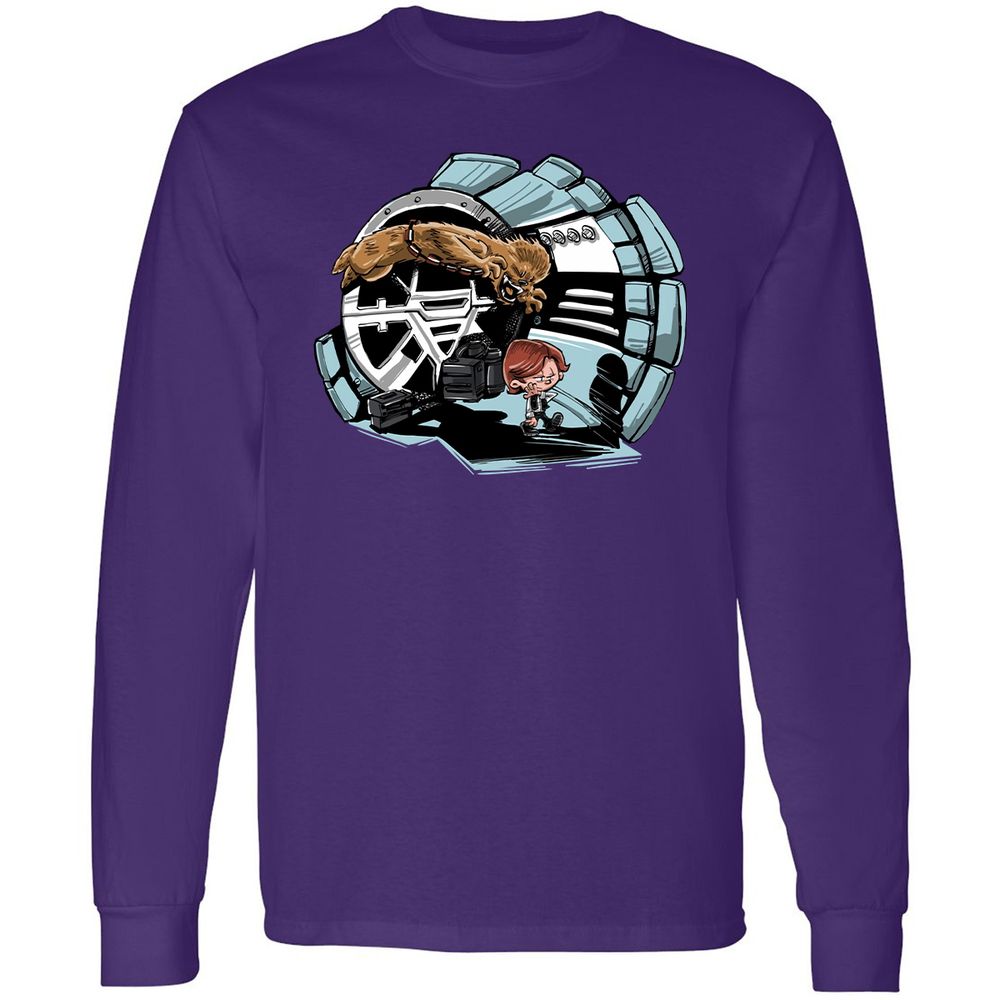Long Sleeve T-Shirt - 9AZZ15LN - Purple - 13