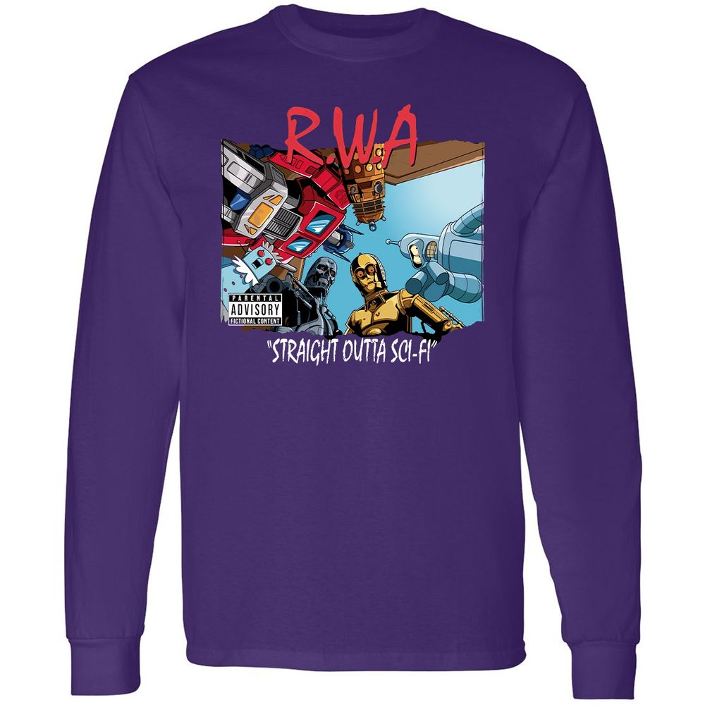 Long Sleeve T-Shirt - PB2S14Q2 - Purple - 13