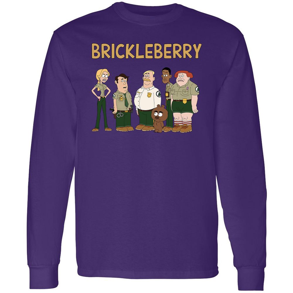 Long Sleeve T-Shirt - HS4RM6LX - Purple - 13