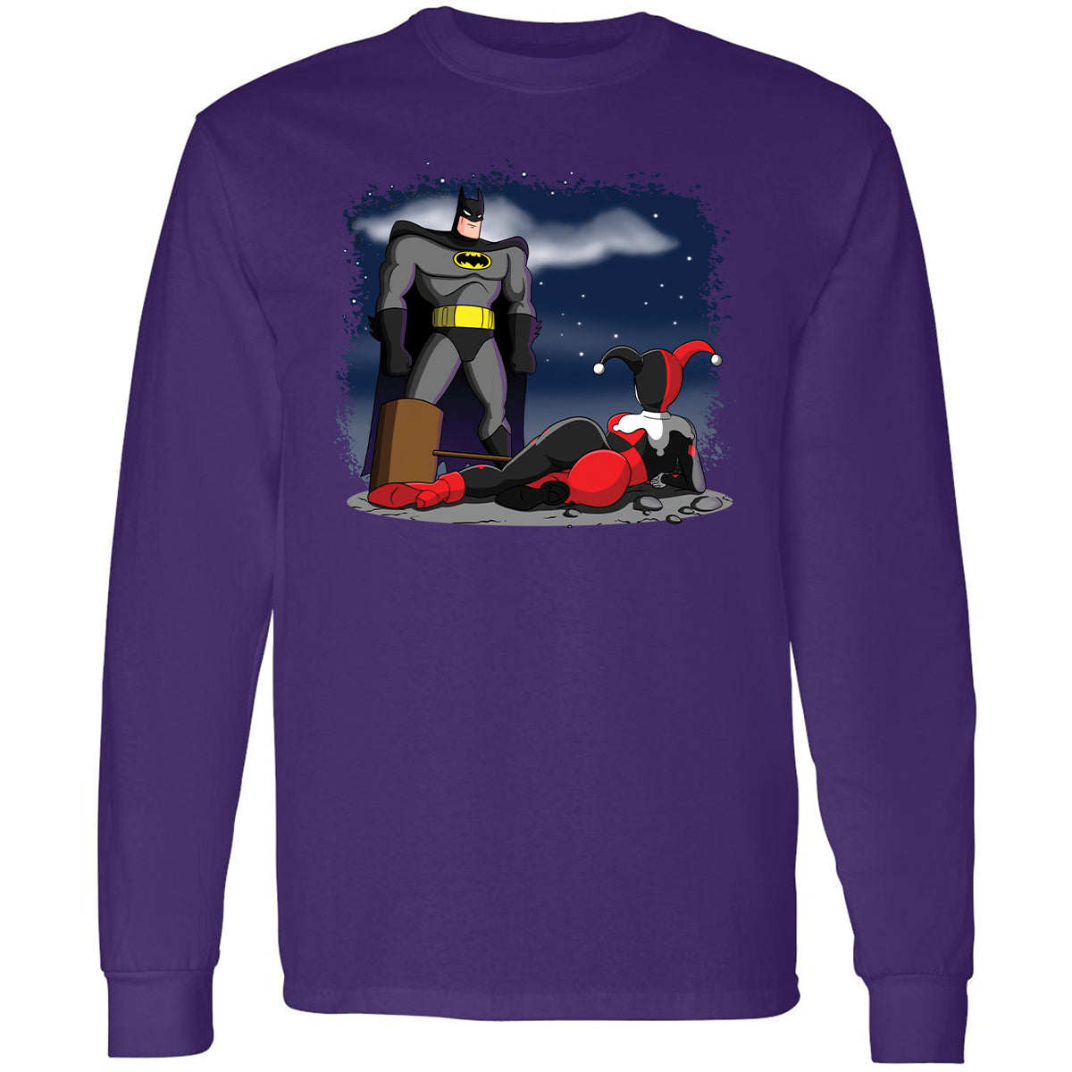 Long Sleeve T-Shirt - JA8NLRZX - Purple - 13