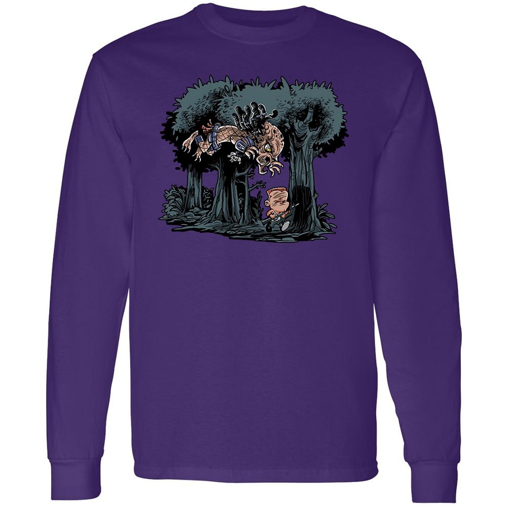 Long Sleeve T-Shirt - S1GFLMPH - Purple - 13